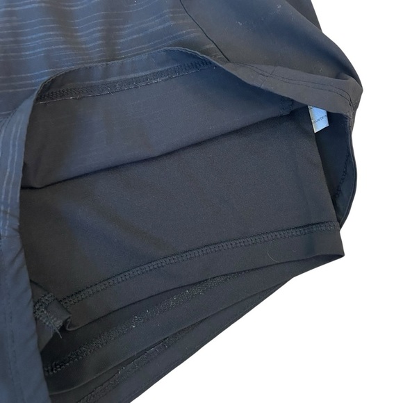 Layers Size XS Black Athletic Pull On Shorts with Built in Biker Shorts - Picture 2 of 7